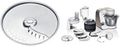 Bosch Hausgeräte Universalküchenmaschinen, 3,9 L, Silber/Schwarz, Küchenmaschine Serie 4 MUM5XW20, Edelstahl-Schüssel & Pommes-Frites-Scheibe MUZ45PS1