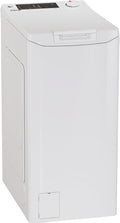Hoover Waschmaschine, 8 kg, Weiß, Toplader THOSQ085D2-S, 1000 U/min., Smarte Bedienung mit Wi-Fi und Bluetooth