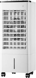Kanallose Mobiles Klimagerät, 9 L, Weiß, tragbare Klimaanlage mit 15H Timer und Smart Auto-Shut-Off, Wassertank