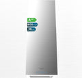 Cecotec Dunstabzugshaube, 210 W, 38 cm, Silber, Bolero Flux ICT 388000, Edelstahl A++, 800 m3/h, Klasse A++, elektronische Steuerung