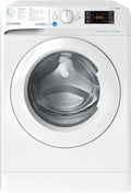 Indesit Waschmaschine, 9,0 kg, Weiß, mit Frontlader, freistehend, BWE 91296X WV IT