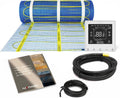 Nordholm Fußbodenheizung, 150 W, 16,0m, 0,5m, 8m, Blau/Gelb/Schwarz, Flexithermo™ Standart elektrische Komplett-Set I