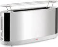 Alessi Küche Haushalt & Wohnen,Elektrische Küchengeräte,Toaster, Höhe 20 cm, Länge 41 cm, Breite 11,50 cm, 18/10 Edelstahl and PC, Silber/Weiß