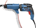 Bosch Professional Elektrowerkzeug, 6,0 mm, 701 W, Blau/Schwarz/Rot, GSR 6-45 TE + MA 55, Nennaufnahmeleistung