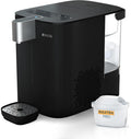 BRITA Heißwasserspender, 5,3l, Schwarz/Silber, YOURCE Cool Wasserspender für zuhause , inkl. Wasser-Kühler und dreifacher UV‑C‑Technologie