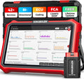 KINGBOLEN OBD-II Diagnosewerkzeuge, Schwarz/Rot, K8 PRO Obd2 Diagnosegerät Bluetooth, Alles System Diagnosegerät Auto mit Bi-Direktionale