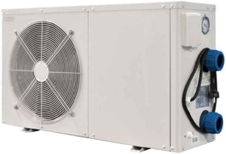 STEINBACH Heizpumpen, 049201 W, 5,1 kW, Weiß/Blau, ärmepumpe Waterpower 5000, Heizleistung