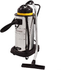 Syntrox Deutschland Staubsauger, 70l, Schwarz/Silber/Gelb, Germany Nass- und Trockensauger mit Edelstahlbehälter