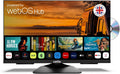 Cello Fernseher, 230 V, 12 V, Schwarz, C2425WSF Trav 24' Full HD SMART/DVD Camping Reise TV