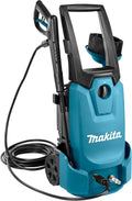 Makita Hochdruckreiniger, 120 bar, 1800 W, 230 V, Blau/Schwarz, HW1200 mit selbstansaugender Pumpe