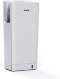 AIKE Händetrockner, 1850 W, 220 V, 90M, Weiß, Swift Professioneller mit HEPA-Filter, Geometrisches Design, /S Luftstrom