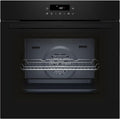 Neff Backofen, 60 x 60 cm, Schwarz, B2CCJ7AK3, LED Touch Control, 3D Heißluft, CircoTherm, Air Fry und Air Fry-Backblech