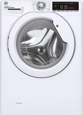 Hoover Waschmaschine, 8 kg, Weiß, H3WOSQ485TA4-84 I I Wi-Fi und Bluetooth I ActiveSteam I