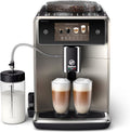 Saeco Kaffeevollautomat, Schwarz/Silber, Xelsis Deluxe, Metall, 22 Kaffeespezialitäten