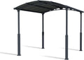 Palram Carports, 435 x 359 cm, Anthrazit, Canopia by Carport Bausatz Alpine 4300 Einzelcarport