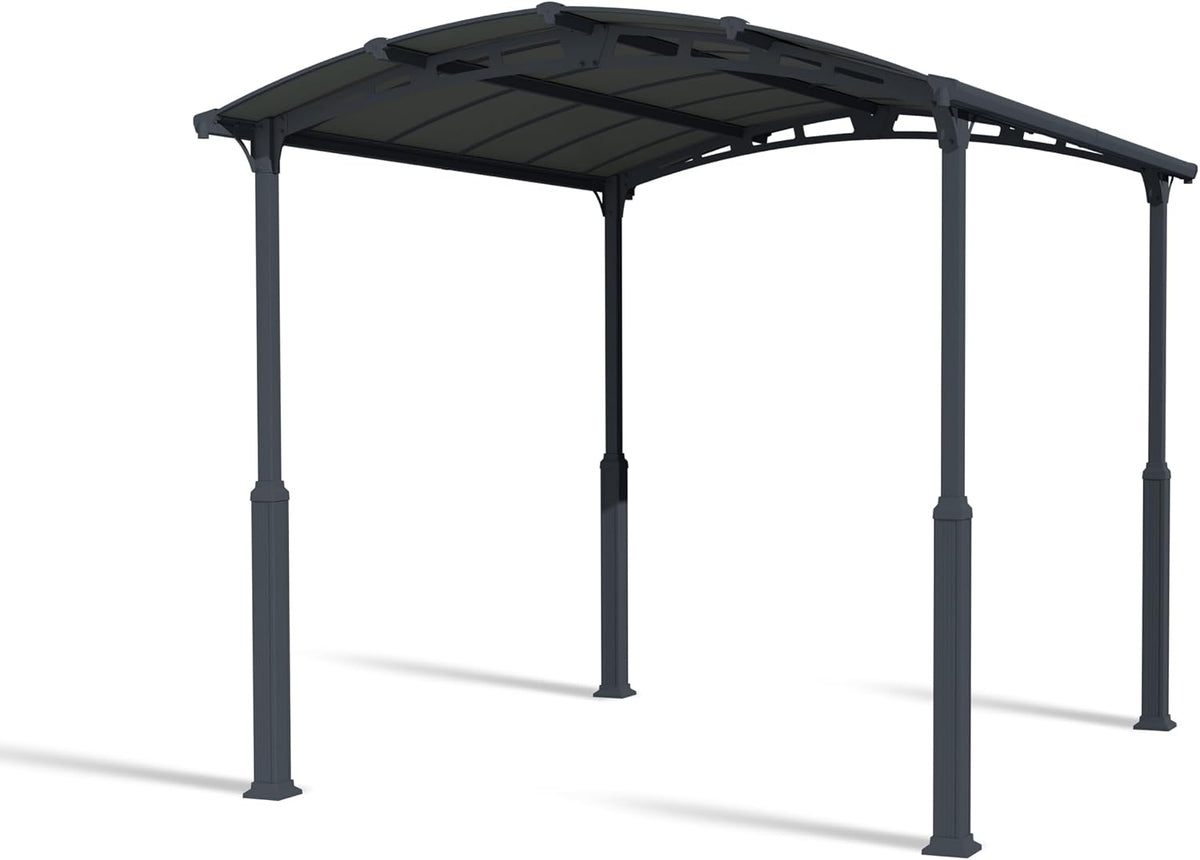 Palram Carports, 435 x 359 cm, Anthrazit, Canopia by Carport Bausatz Alpine 4300 Einzelcarport
