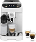 De'Longhi Kaffeemaschine, Weiß, Magnifica Plus ECAM320.60.W, Vollautomatische mit LatteCrema Hot für Automatischen