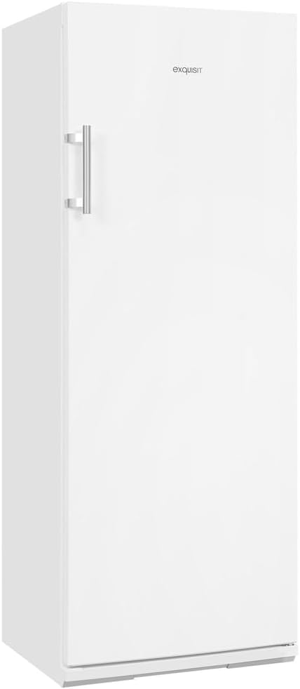 Exquisit Gefrierschrank, 232 l, Weiß, GS27-H-280E weiss, Standgerät, Volumen, Gefrieren, Türanschlag wechselbar
