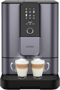 Nivona Kaffeevollautomat, Perlenblau/Schwarz, NIVO8'107 NIVO 8107 in Perlenblau neu mit Chilled Brew