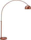 massivum Hänge- & Pendelleuchten, 210 cm, Kupfer, Invicta Interior Design Bogenlampe Lounge Deal Marmorfuss