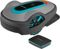 Gardena Mähroboter, 600 m, Grau/Schwarz/Blau, smart SILENO City ² Set: Innovative LONA AI-Technologie, Steuerung per App