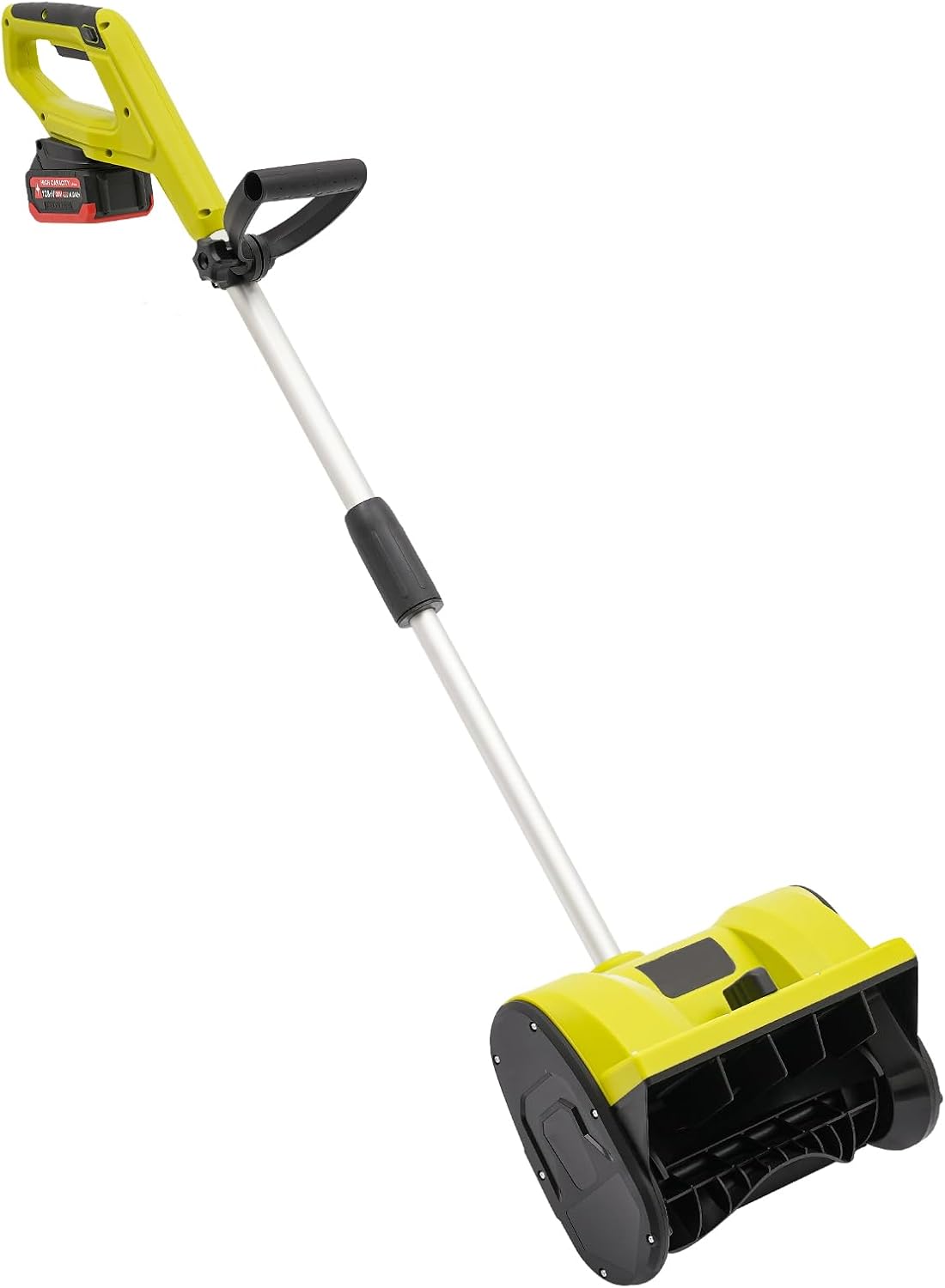 DIFU Schneefräse, ca. 60 dB, 1200 W, 1200 W, 32 cm, Kunststoff, Gelb/Schwarz