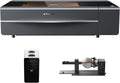 xTool Dunstabzugshaube, 55 W, Schwarz/Grau, P2S CO2 Laser Graviermaschine