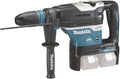 DUX60Z Akku-Multifunkt-Antrieb 2x18 V (ohne Akku, ohne Ladegerät) + Kultivatoraufsatz KR400MP Staubsauger, Schwarz/Blau