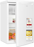 Exquisit Kühlschrank, 109 l, 40 dB, Weiß, mit Gefrierfach, Nutzinhalt, Energieklasse E, kompakte Bauform, 4-Sterne-Gefrierfach