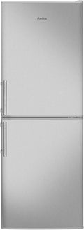 Amica Kühl-Gefrierkombination, 148 x 52 x 59 cm, 138 l, Silber, Kühl Gefrierkombination freistehend Nutzinhalt automatische