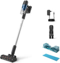 Philips Staubsauger, 1,5 kg, Schwarz/Silber/Blau, Kabelloser Akku- 3000 Serie Aqua, Staubsaugen und Wischen, Integrierter Hand