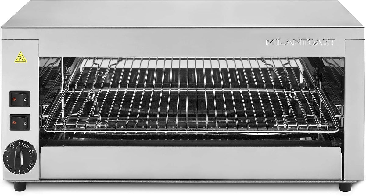 Gabel Groß ohne Zaunpfosten mit Salamandra-Gabel, 9 Plätze, 3 W, Silber, Edelstahl, groß