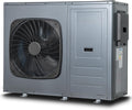 Smad Kompressor, 12KW, 240 V, Grau/Schwarz, R290 Inverter Luft Wärmepumpe, Warmwasser 30-60 ℃, Kühlung 5-25℃, Heizung 24-75℃