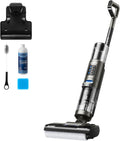EUREKA Staubsauger, Schwarz/Silber, Rapidwash NEW430 Kabelloser Nass Trockensauger, mit Wischfunktion für mehrere Oberflächen