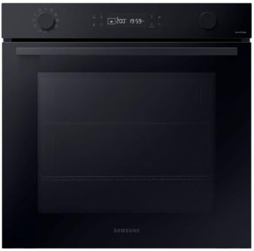 NV7B45502AK/U1 Einbaubackofen,76 ℓ, Dual Cook Flex, Pyrolytische Selbstreinigung, SmartThings Cooking, XXL-Garraum Backofen, 60 cm, 76 l, Schwarz