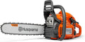 Husqvarna Kettensäge, 38 cm, Orange/Grau, Motorsäge 445 Mark II 15'/