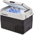 DOMETIC Kompressor, 38 Liter, 230 V, 24 V, Schwarz/Grau, CoolFreeze CFF 45, tragbare elektrische -Kühlbox, 12/ und für Auto