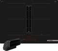 Bosch Kochfeld, 70 cm, Schwarz, PVQ711HGA7, Serie 6 Smartes Induktions mit Dunstabzug (autark), breit, Mit Flachkanal L