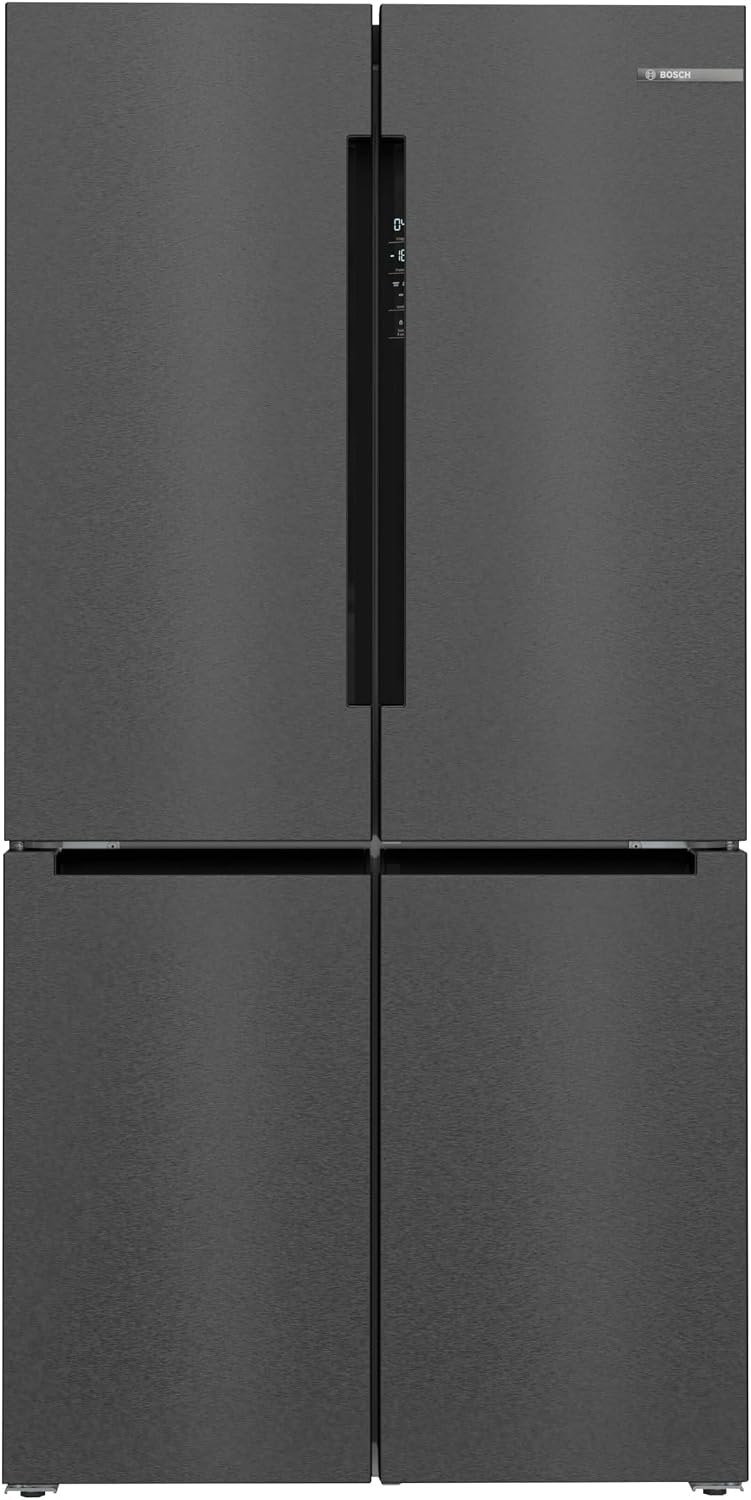 Kombinierter Kühlschrank, 183 x 90,5 x 73,1 cm, 605 l, Weiß, BOSCH SER4 - KFN96AXEA - Mehrtürig - Klasse E