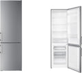 Wolkenstein Kühl-Gefrierkombination, 71 Liter, 180 cm, 262 L, 40 dB, Silber