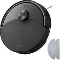 roborock Saugroboter, Schwarz, Q10 S5-Set mit Wischfunktion, 10.000 Pa Saugkraft, Dual Anti-Tangle System, Auto Lifting Mopping