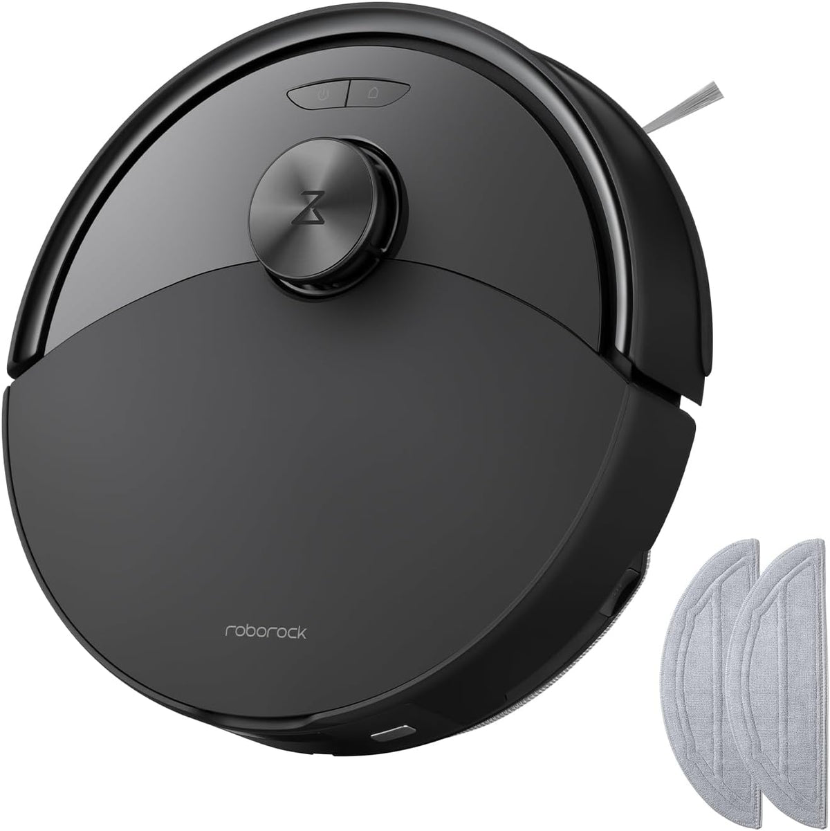 roborock Saugroboter, Schwarz, Q10 S5-Set mit Wischfunktion, 10.000 Pa Saugkraft, Dual Anti-Tangle System, Auto Lifting Mopping