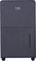 Beko Luftentfeuchter, 20 l, Dunkelgrau, BDPM020, R290, leise, 24 h Timer, Touch-Bedienfeld, minimale Größe, Turm