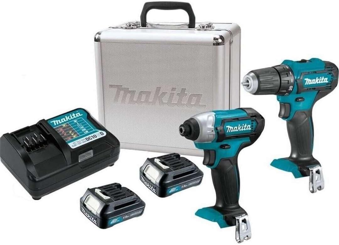 Makita Akkuschrauber, Schwarz/Blau/Silber, CLX224X Cordless Combo kit