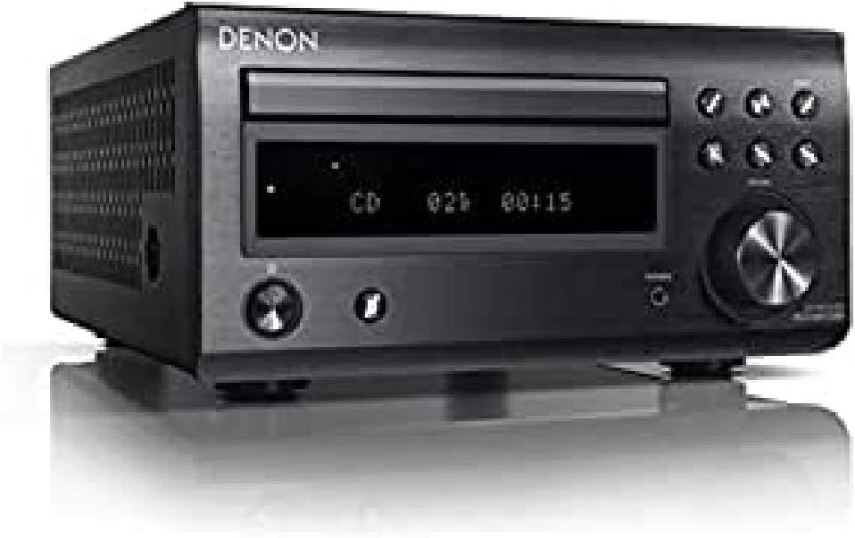 Denon Audiogerät, Schwarz, RCD-M41DAB FM/DAB/CD Receiver, Bluetooth