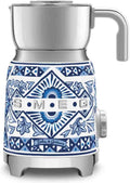 Smeg Milchaufschäumer, Blau/Weiß, MFF01DGBEU Dolce & Gabbana Blu Mediterraneo, Blau