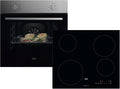 Aeg Backofen-Set »BES33101ZM« mit Teleskopauszug nachrüstbar Backofen, Schwarz/Silber
