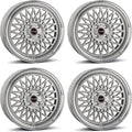 Borbet Felgen, Silber, 4x B 7.0x17 ET25 4x100 silver rim polished kompatibel