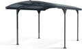 Palram Carports, 494,5 x 287,5 cm, Anthrazit, Canopia by Carport Bausatz Atlas 5000 Einzelcarport