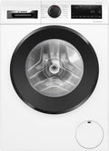 Bosch Waschmaschine, 8 kg, Weiß/Schwarz, WGG234070 Serie 6, 1400 UpM, Active Water Plus: Maximale Energie- und Wasserersparnis